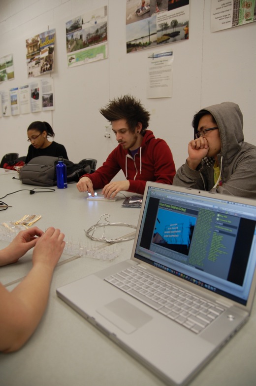 Working with the breadboard