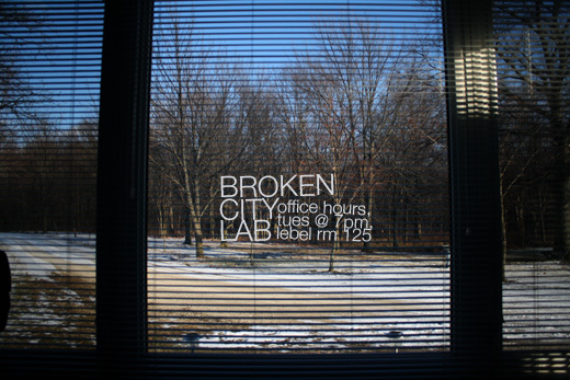 Start of Office Hours 2009 for Broken City Lab
