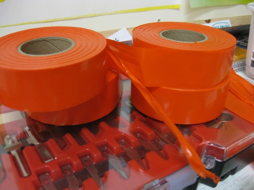 4 rolls of flagging tape