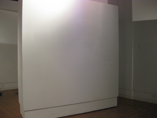 the blank title wall