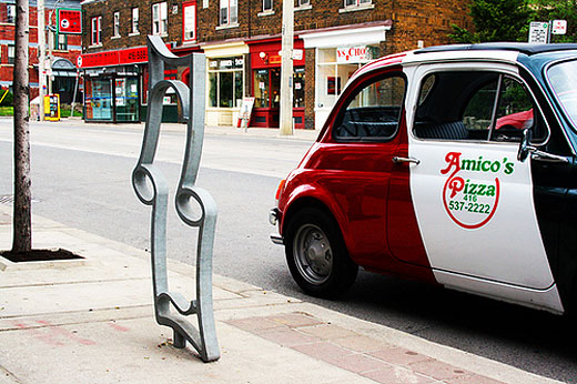 Bike Rack in Parkdale