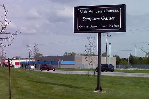 Visit Windsor's Sculpture Garden