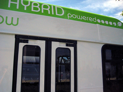 hybrid buses