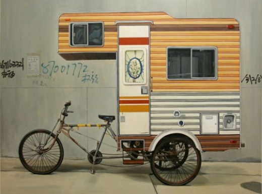 Kevin Cyr's Camper-Bike