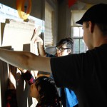 In what feels like the first time in months, we got together and worked on making something (that is, as opposed to planning something). We’re getting started on what is going to be an epic project, time-wise. We’re making a bunch of large 3D cardboard letters. Collaborative Apartment Studio is very fun. Danielle and I [...]