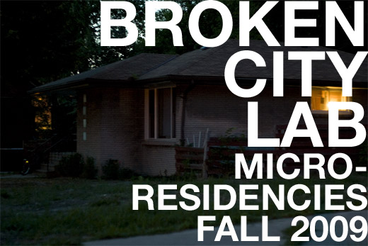 Broken City Lab: Micro-Residency