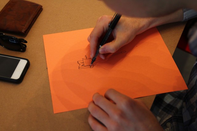 Styrofoam letter tests for our Letter Library Project (20)