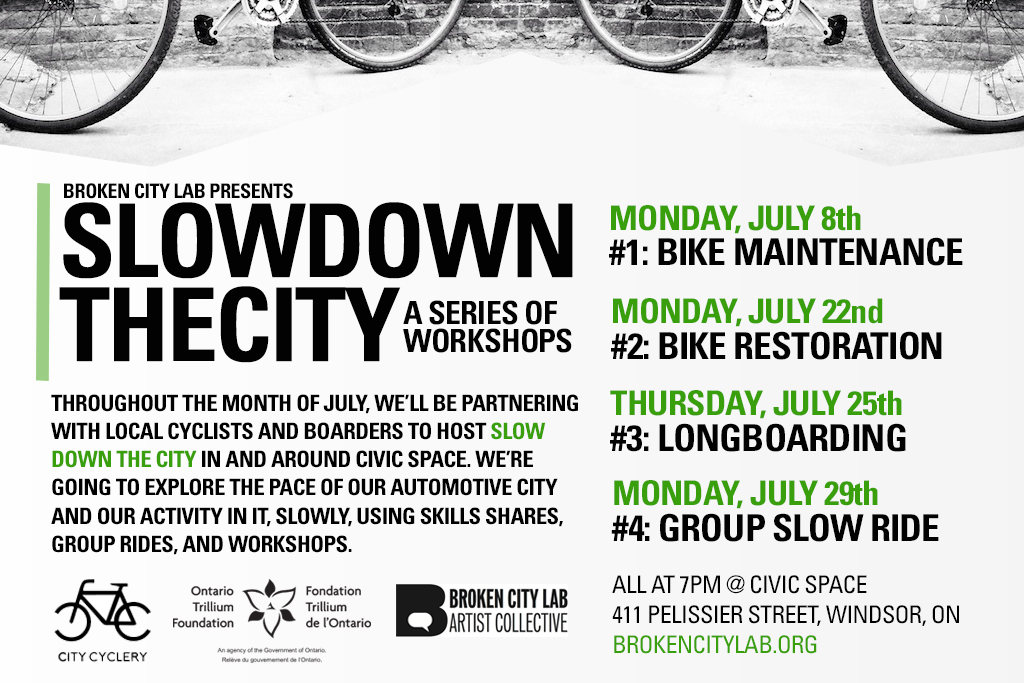 Slow Down the City - Promo Card